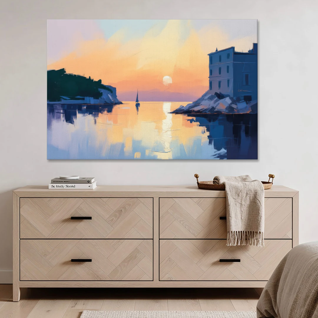 Adriatic Sunset - Canvas Wall Art - Coffee Table - 60x40