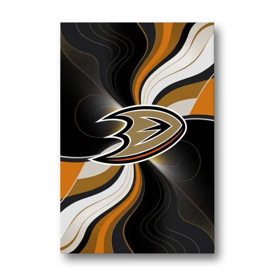 Anaheim Ducks Pride - Canvas Wall Art - Front