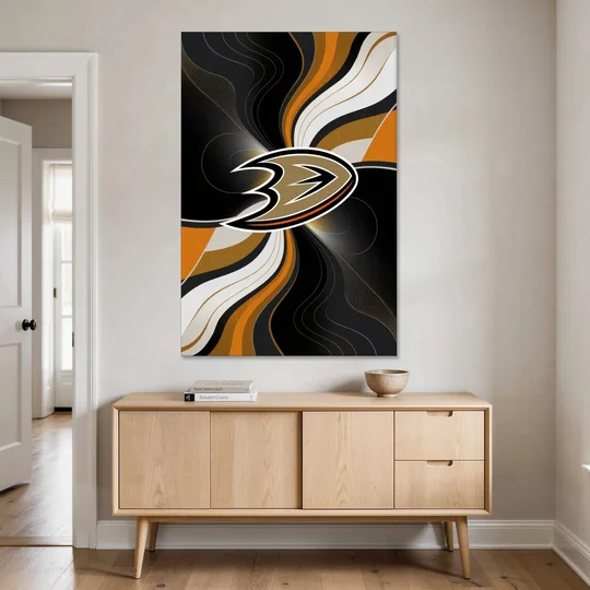 Anaheim Ducks Pride - Canvas Wall Art - Coffee Table - 40x60