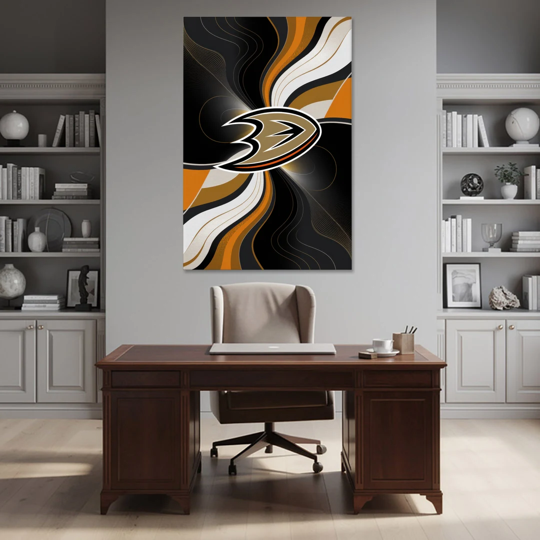 Anaheim Ducks Pride - Canvas Wall Art - Office - 40x60