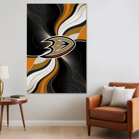 Anaheim Ducks Pride - Canvas Wall Art - Sofa - 40x60