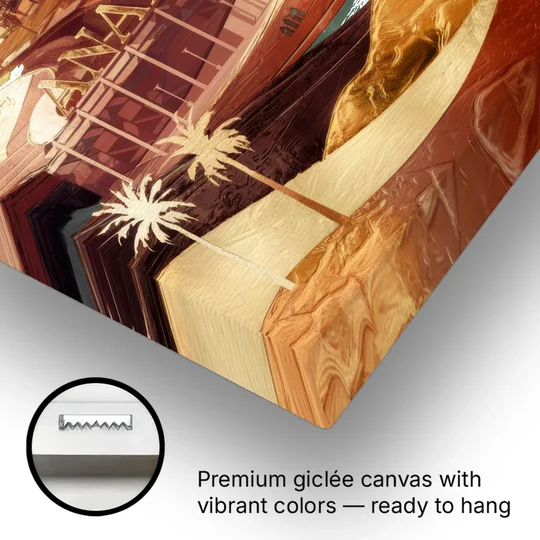 Anaheim Historic Landmarks - Canvas Wall Art - Gallery Wrap Corner