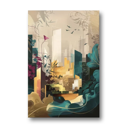 Anaheim Urban Charm - Canvas Wall Art - Front