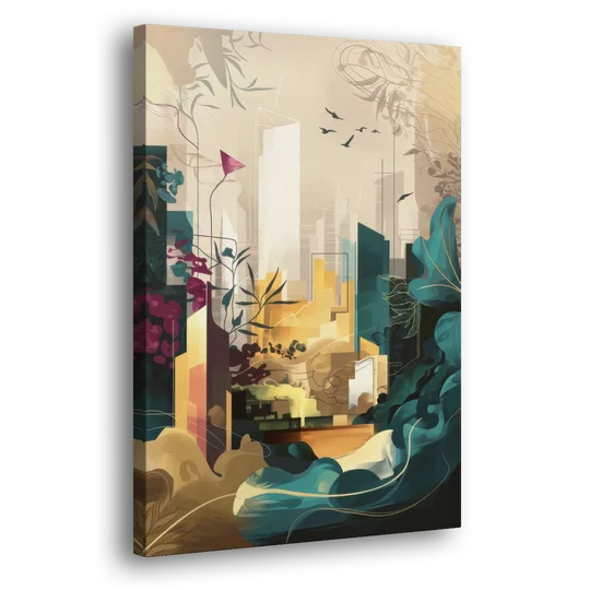 Anaheim Urban Charm - Canvas Wall Art - Side