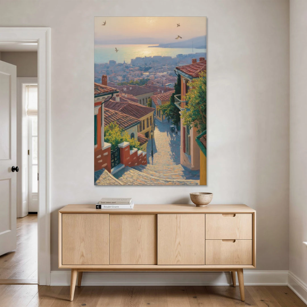 Ano Poli Views - Canvas Wall Art - Coffee Table - 40x60