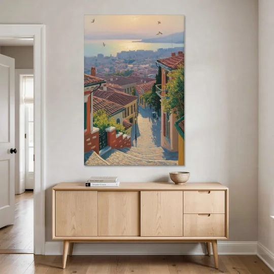 Ano Poli Views - Canvas Wall Art - Coffee Table - 40x60