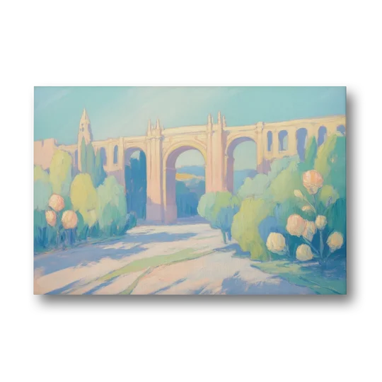 Arcos de Guadalajara - Canvas Wall Art - Front