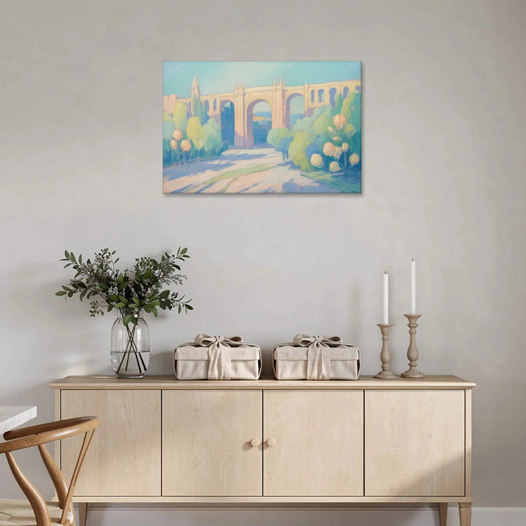 Arcos de Guadalajara - Canvas Wall Art - Coffee Table - 36x24