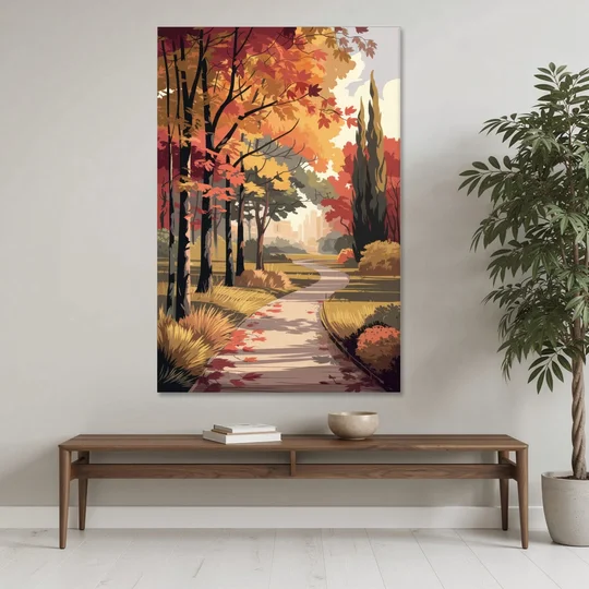Arlington Autumn Colors - Canvas Wall Art - Coffee Table - 40x60