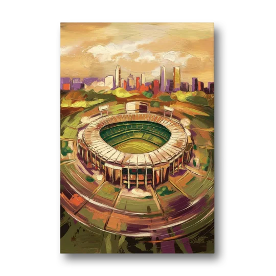Arlington Stadium View - Canvas Wall Art - Front