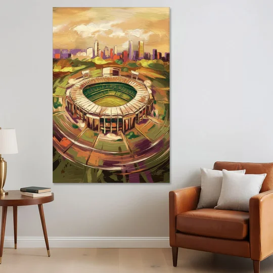 Arlington Stadium View - Canvas Wall Art - Sofa - 40x60