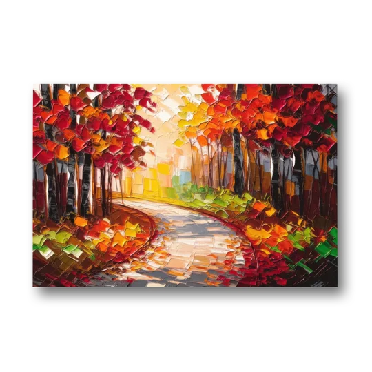 Ashland Autumn Forest - Canvas Wall Art - Front