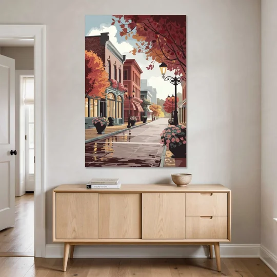 Ashland Historic Downtown - Canvas Wall Art - Coffee Table - 40x60