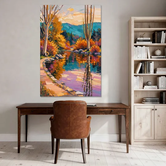Ashland Local Park Serenity - Canvas Wall Art - Office - 40x60