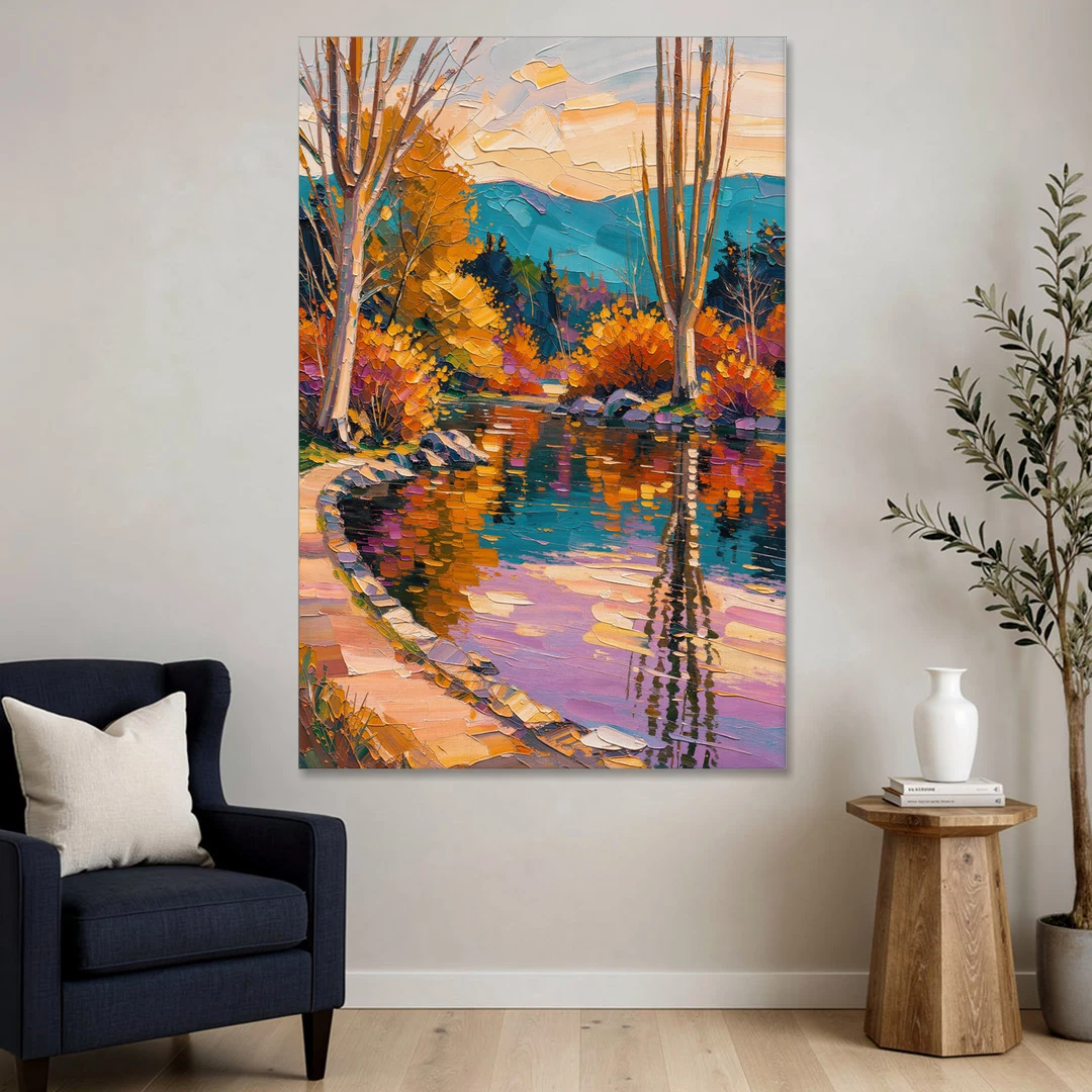 Ashland Local Park Serenity - Canvas Wall Art - Sofa - 40x60