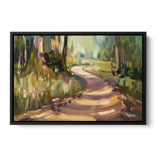 Ashland Scenic Trails - Black Framed Canvas Wall Art - Front