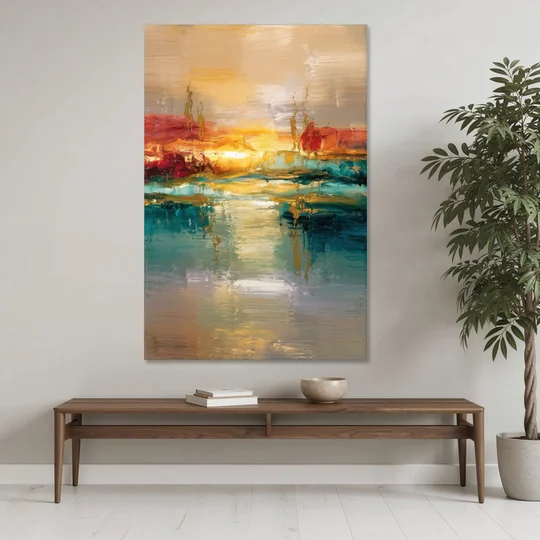 Ashland Sunset Horizon - Canvas Wall Art - Coffee Table - 40x60