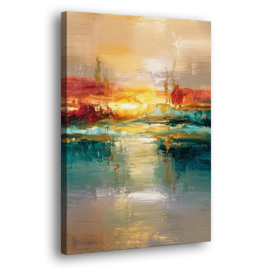 Ashland Sunset Horizon - Canvas Wall Art - Side