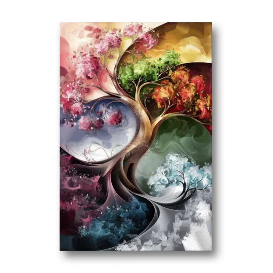 Ashland Vibrant Seasons - Canvas Wall Art - Front
