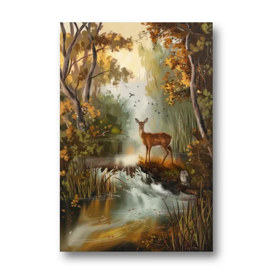 Ashland Wildlife Sanctuary - Canvas Wall Art - Front
