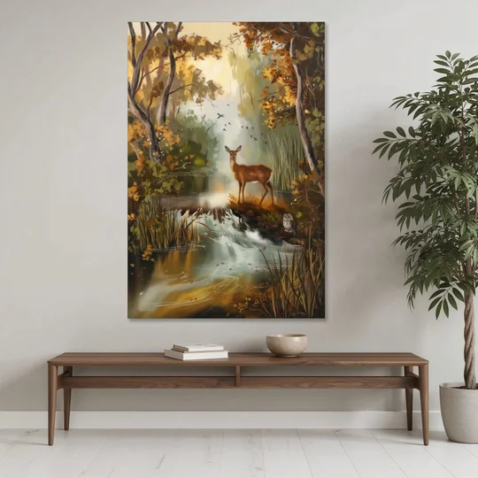 Ashland Wildlife Sanctuary - Canvas Wall Art - Coffee Table - 40x60