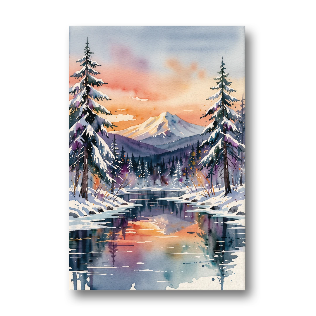 Ashland Winter Wonderland - Canvas Wall Art - Front