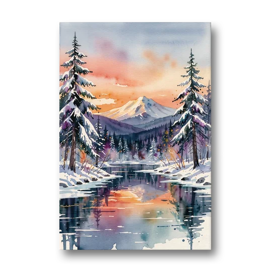 Ashland Winter Wonderland - Canvas Wall Art - Front
