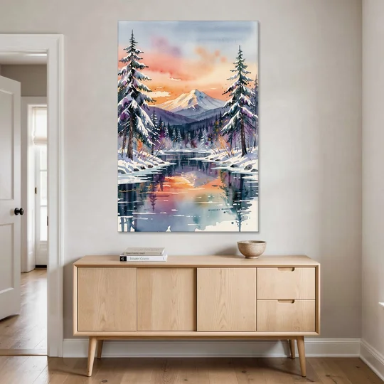 Ashland Winter Wonderland - Canvas Wall Art - Coffee Table - 40x60