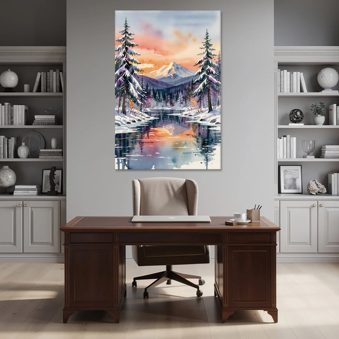 Ashland Winter Wonderland - Canvas Wall Art - Office - 40x60