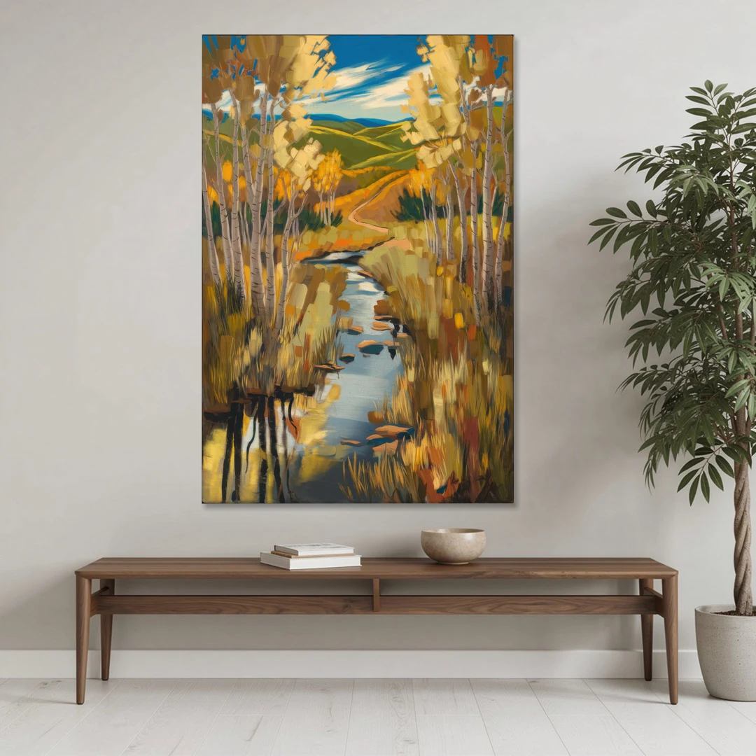 Aspen Nature Escape - Canvas Wall Art - Coffee Table - 40x60