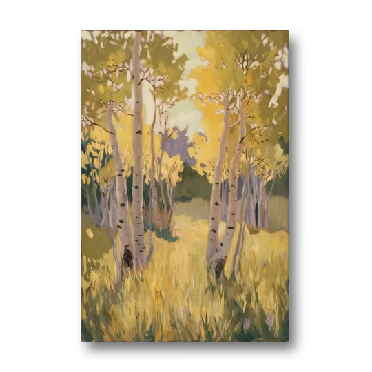 Aspen Tranquility - Canvas Wall Art - Front