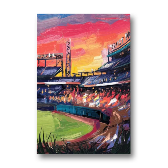 Atlanta Braves Photography Print - Canvas Wall Art - Front
