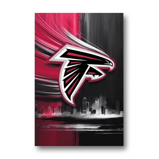Atlanta Falcons Fans Tribute - Canvas Wall Art - Front