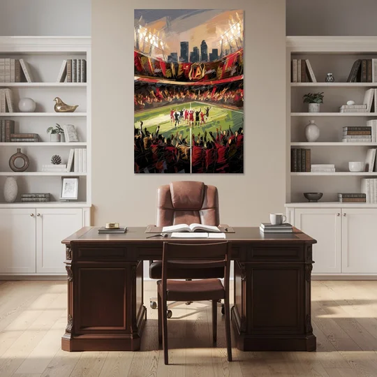 Atlanta United Team Celebration - Canvas Wall Art - Office - 40x60
