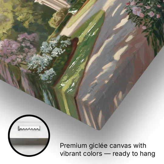 Augusta Timeless Southern Beauty - Canvas Wall Art - Gallery Wrap Corner
