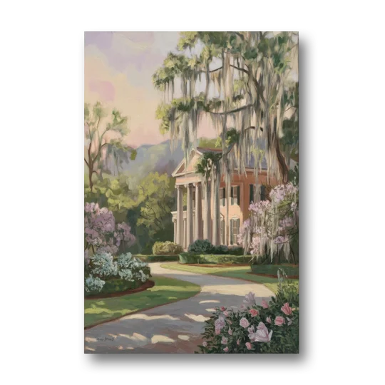 Augusta Timeless Southern Beauty - Canvas Wall Art - Front