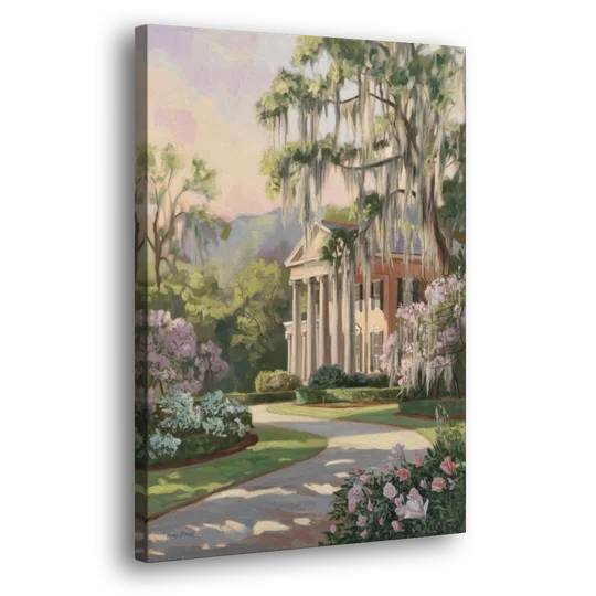 Augusta Timeless Southern Beauty - Canvas Wall Art - Side