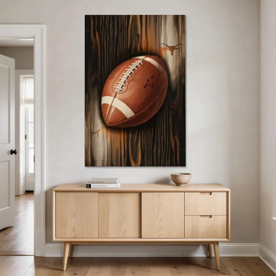 Austin UT Football Energy - Canvas Wall Art - Coffee Table - 40x60