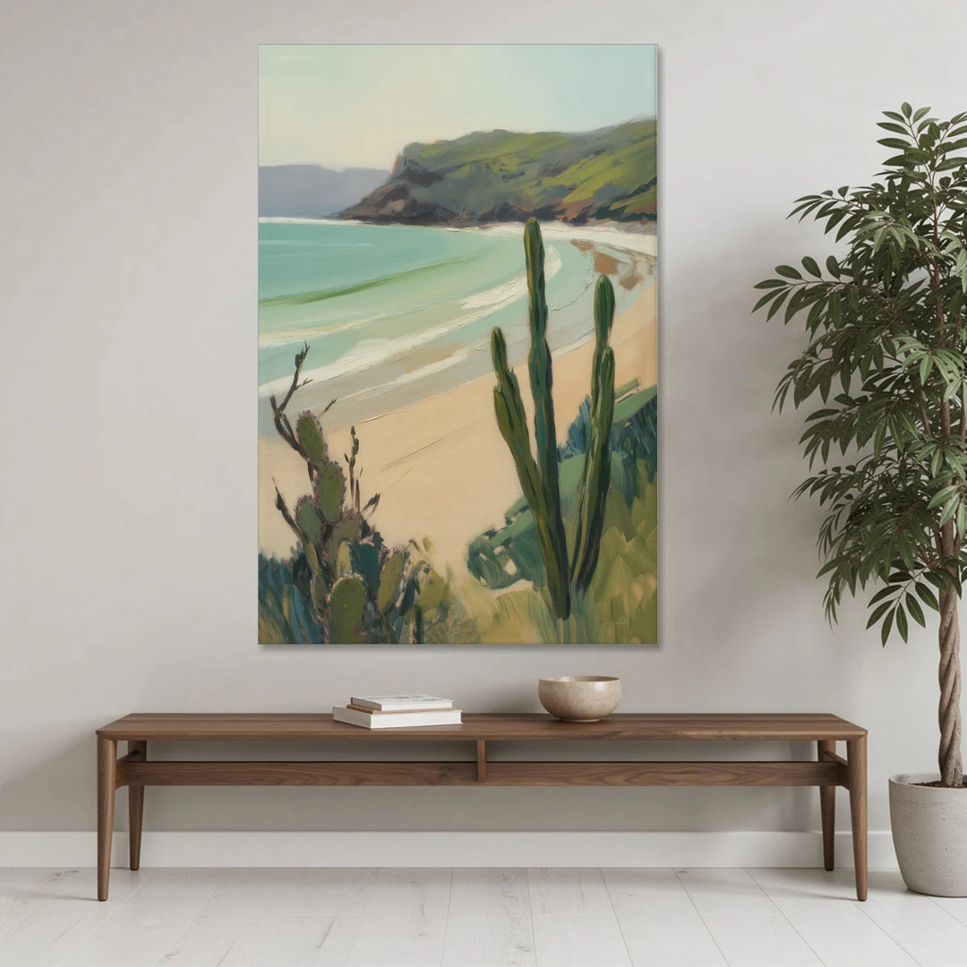 Balandra Beach Bay - Canvas Wall Art - Coffee Table - 40x60