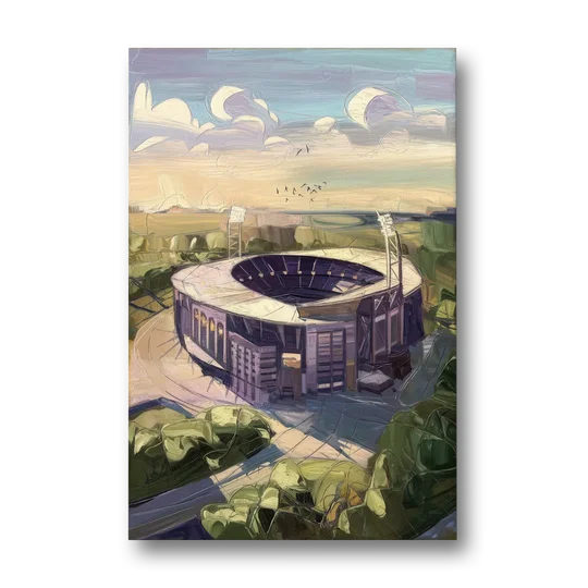 Baltimore Ravens Stadium View - Canvas Wall Art - Front