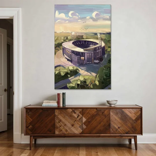 Baltimore Ravens Stadium View - Canvas Wall Art - Coffee Table - 40x60