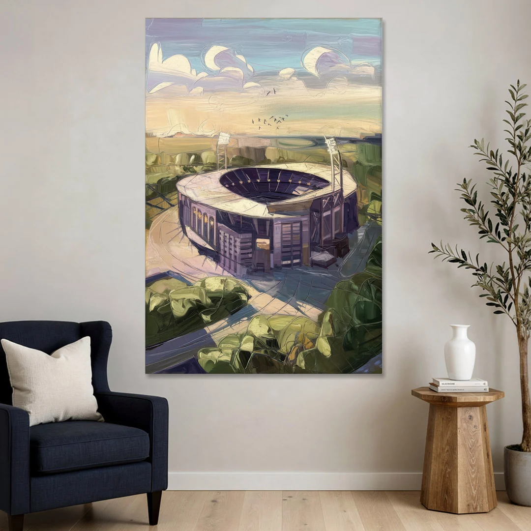 Baltimore Ravens Stadium View - Canvas Wall Art - Sofa - 40x60
