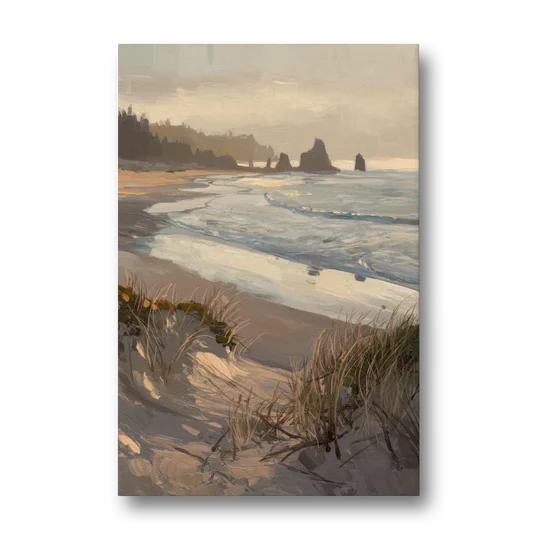 Bandon Pacific Coast - Canvas Wall Art - Front