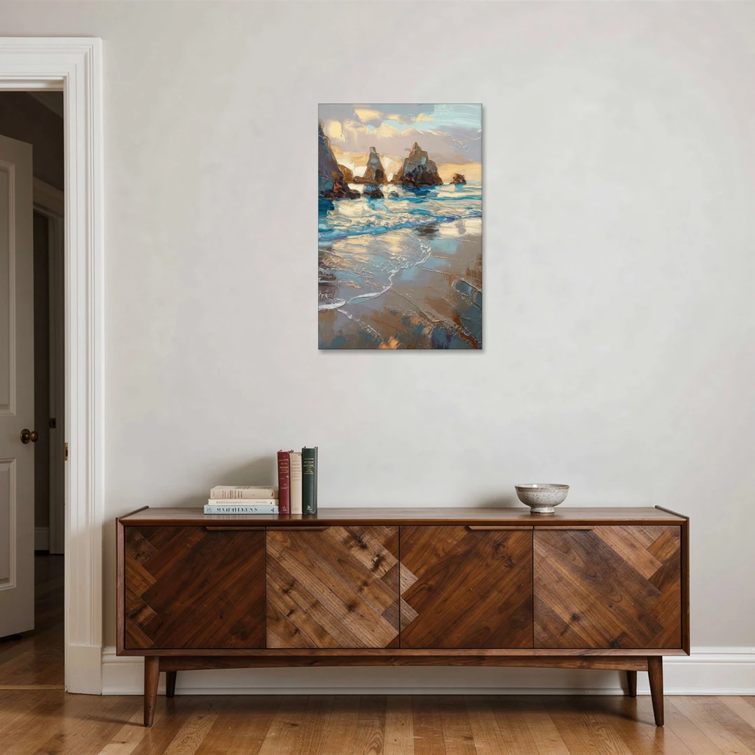 Bandon Seaside Serenity - Canvas Wall Art - Coffee Table - 24x36