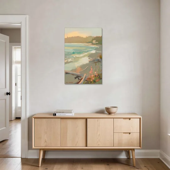 Bar Harbor Coastal Serenity - Canvas Wall Art - Coffee Table - 24x36