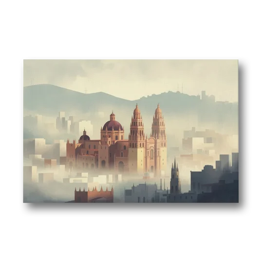 Basílica de Guanajuato - Canvas Wall Art - Front