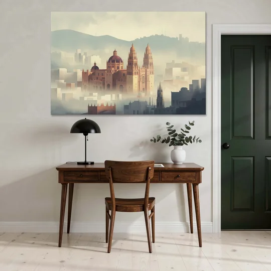 Basílica de Guanajuato - Canvas Wall Art - Office - 60x40
