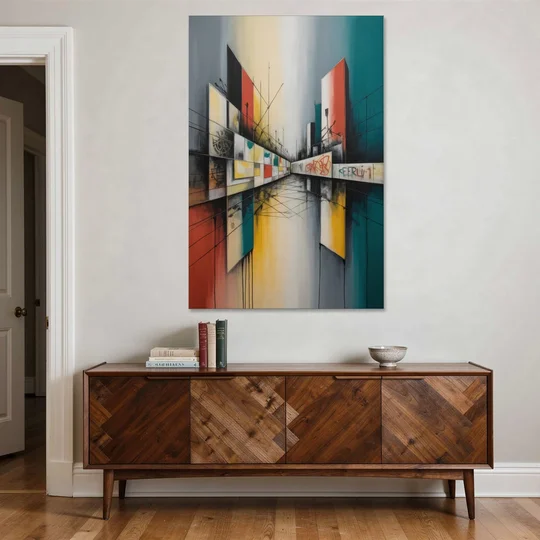 Berlin Wall Echoes - Canvas Wall Art - Coffee Table - 40x60