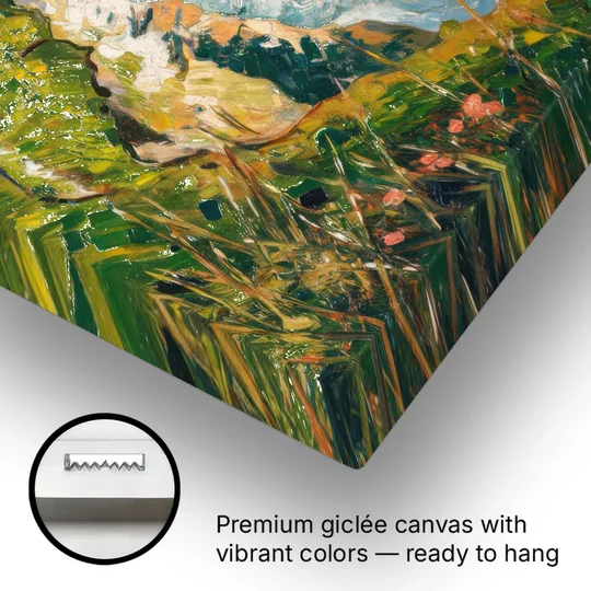 Big Sur Ocean Cliffs - Canvas Wall Art - Gallery Wrap Corner