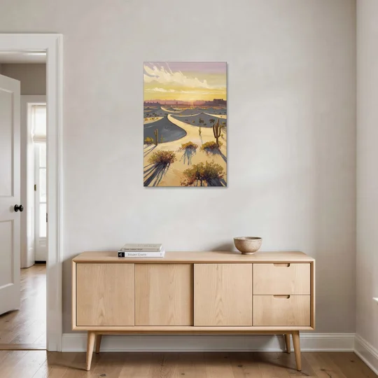 Bisbee Desert Sunrise - Canvas Wall Art - Coffee Table - 24x36